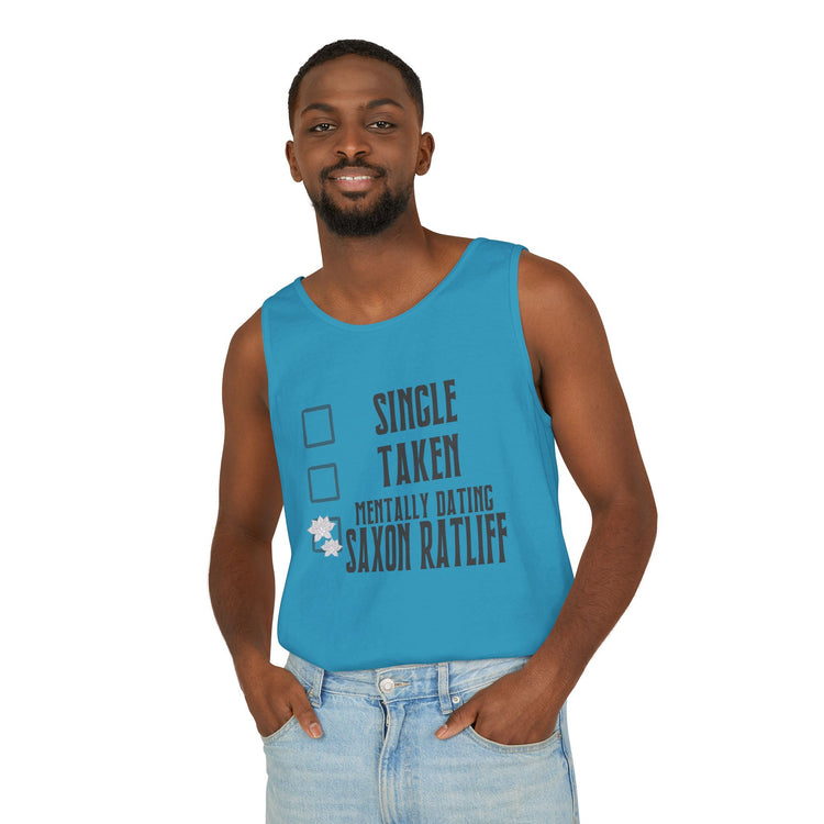 Mentally Dating Saxon Ratliff Tank Top - Fandom-Made