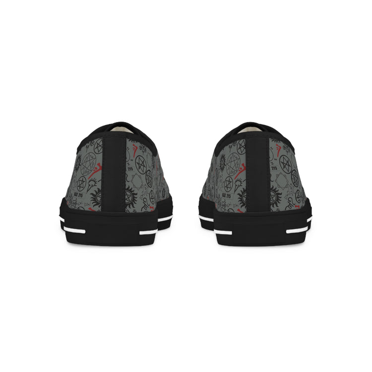 Supernatural Symbols Men's Sneakers - Fandom-Made