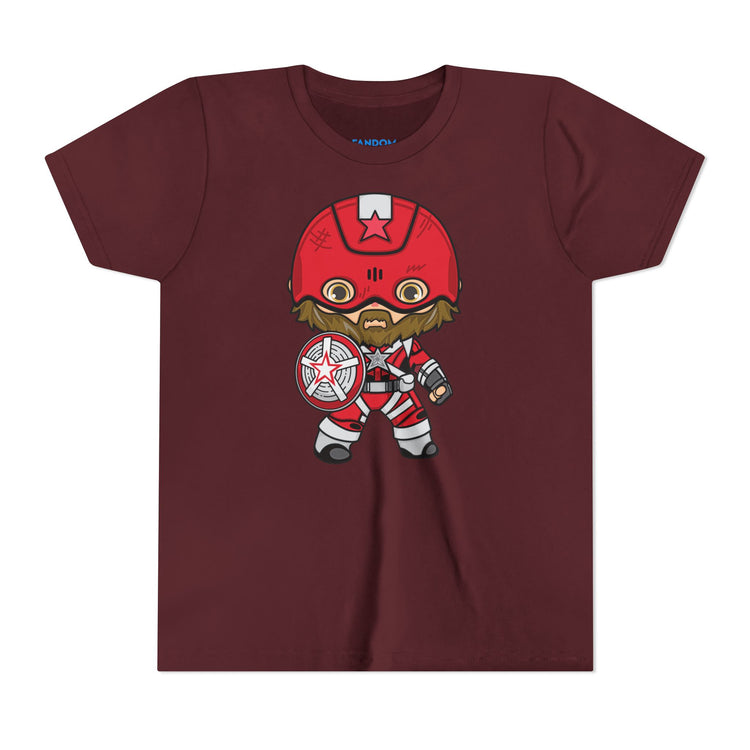 Red Guardian Youth Tee - Fandom-Made