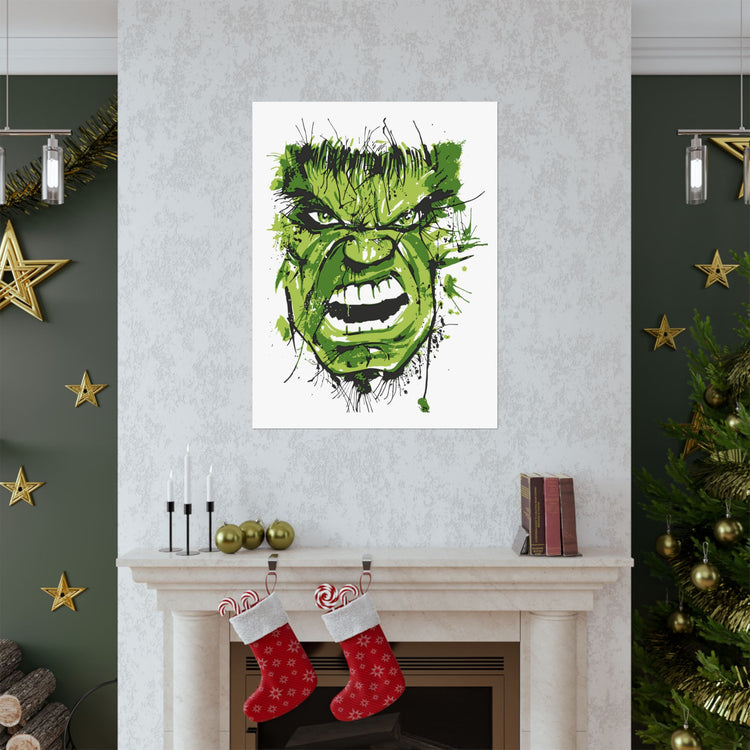 Hulk Face Poster