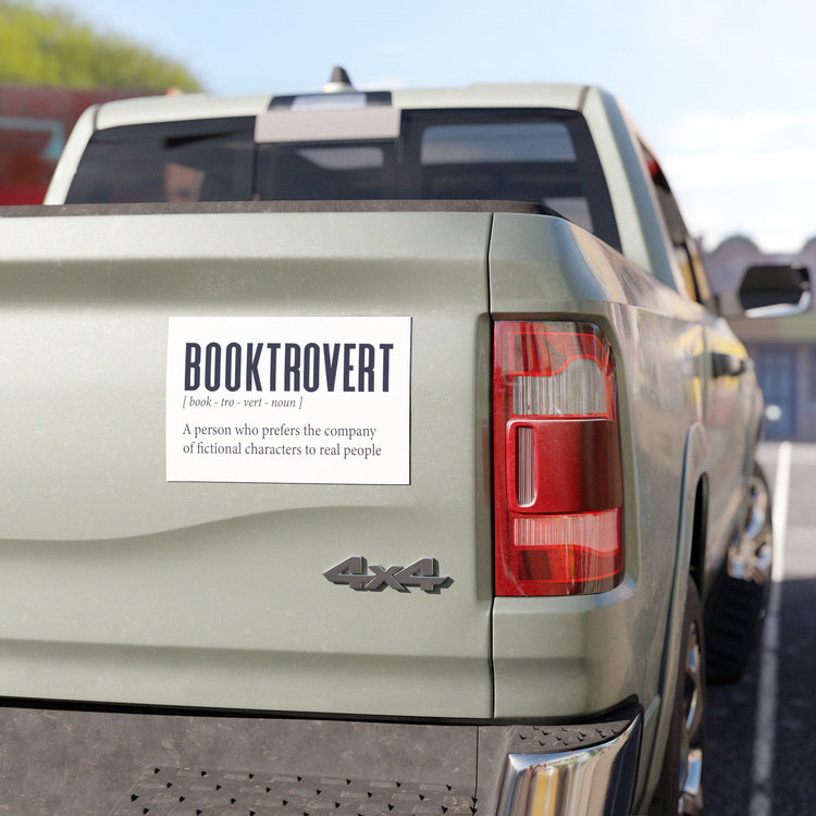 Booktrovert Car Magnets - Fandom-Made