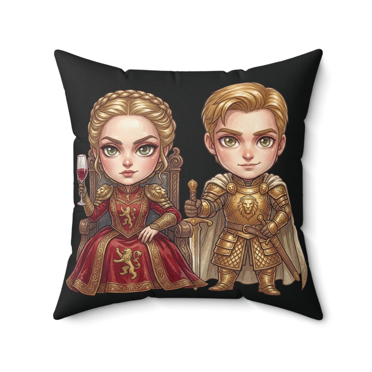 Stand by Your Faux Suede Square Pillow