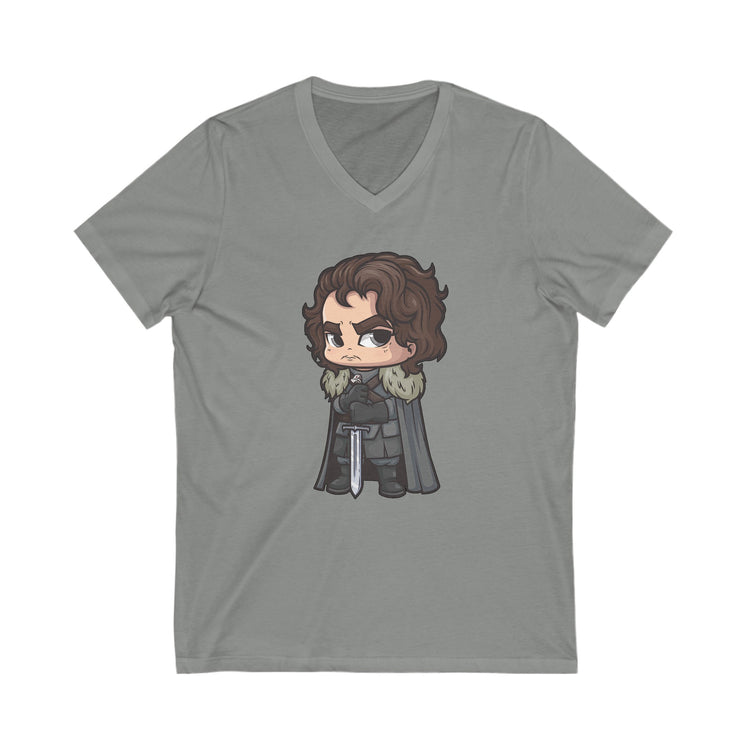 Jon Snow V-Neck Tee - Fandom-Made