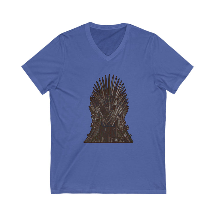 The Iron Throne V-Neck Tee - Fandom-Made