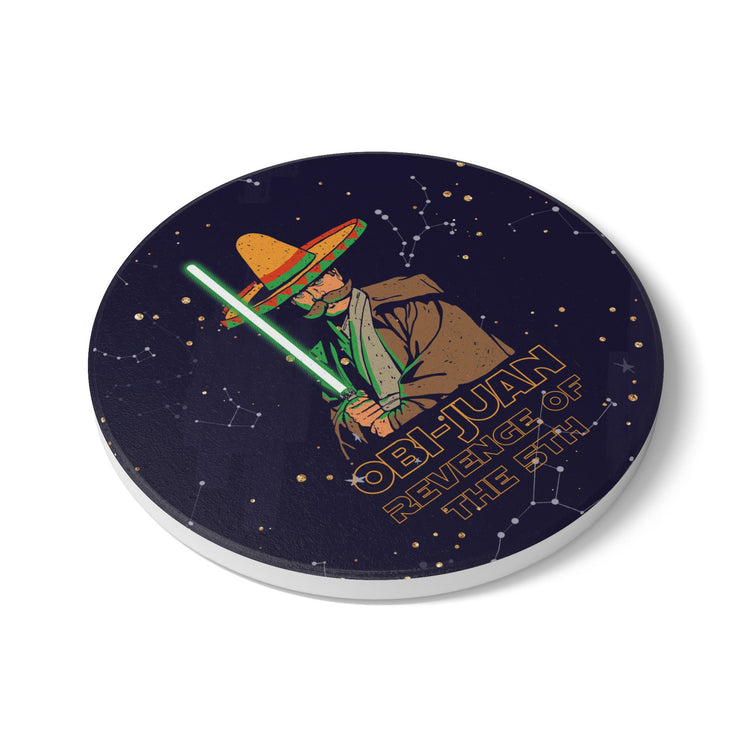 Obi-Juan Ceramic Coaster