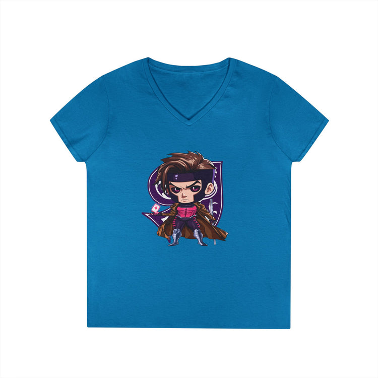 Gambit V-Neck T-Shirt - Fandom-Made