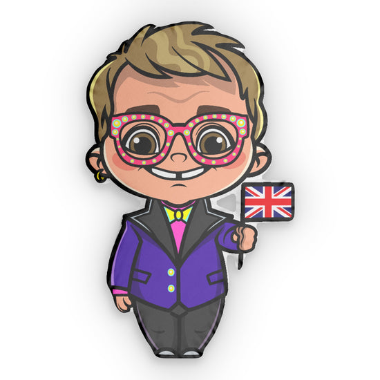 Elton John-Shaped Pillow - Fandom-Made
