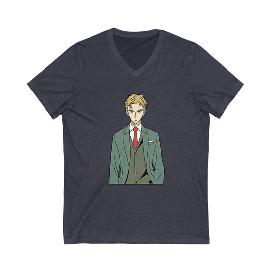 Loid Forger V-Neck Tee - Fandom-Made