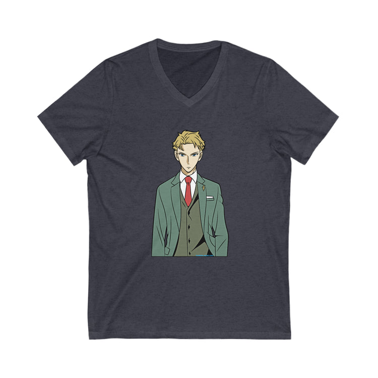 Loid Forger V-Neck Tee - Fandom-Made