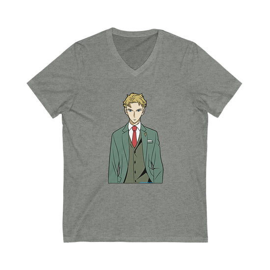 Loid Forger V-Neck Tee - Fandom-Made