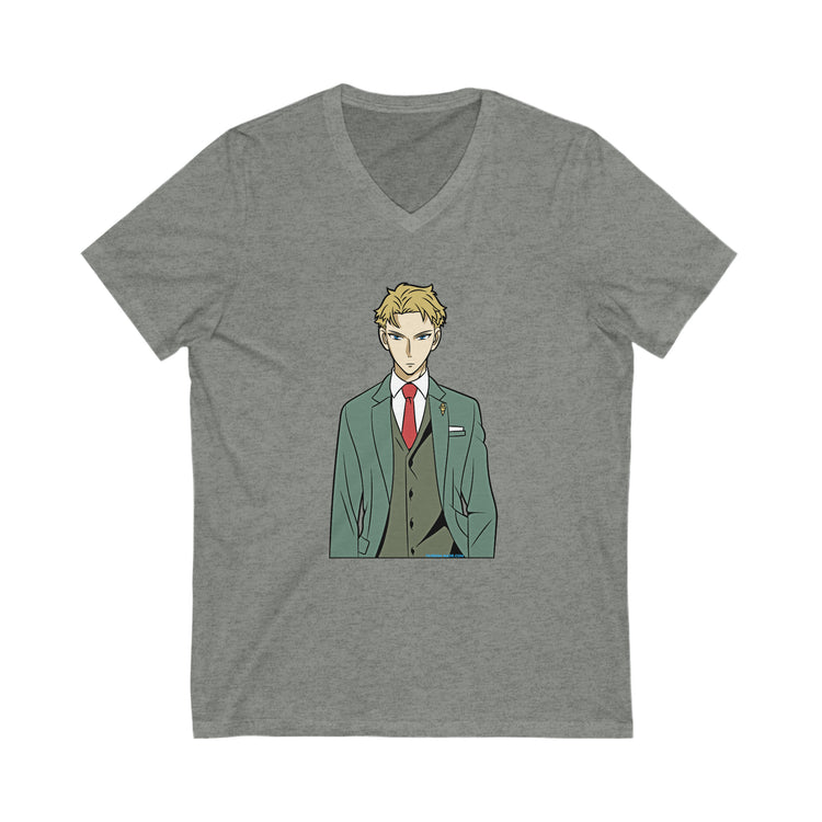 Loid Forger V-Neck Tee - Fandom-Made