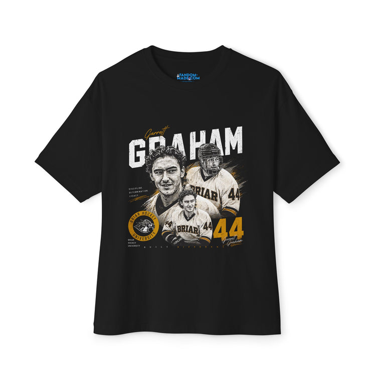 Graham Collage Unisex Oversized Boxy Tee