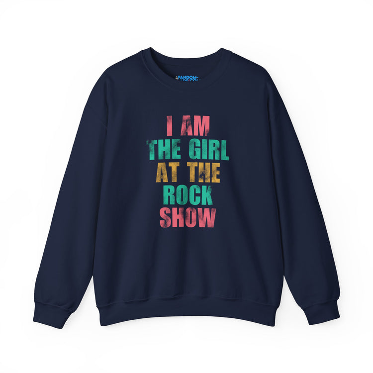Girl At The Rock Show Sweatshirt - Fandom-Made