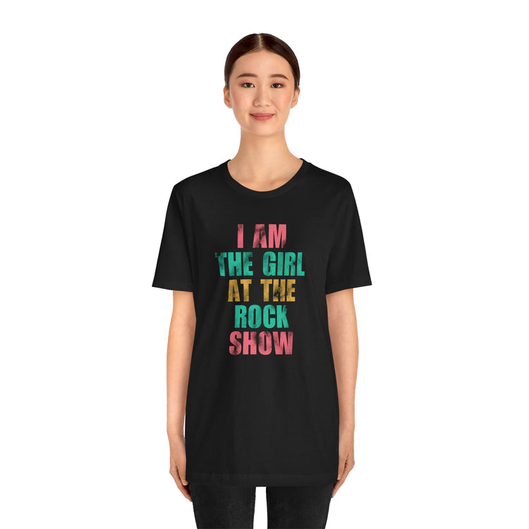 Girl At The Rock Show T-Shirt - Fandom-Made