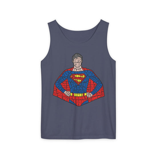 Kryptonian Calligram Tank Top - Fandom-Made