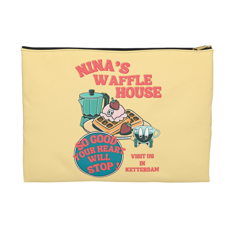 Nina's Waffle House Accessory Pouch - Fandom-Made