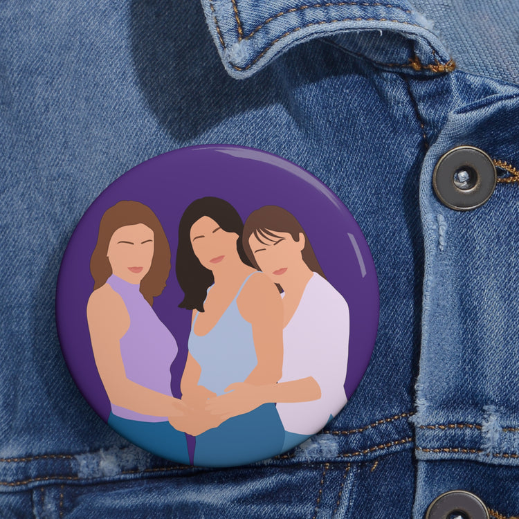 Charmed Trio Pins - Fandom-Made