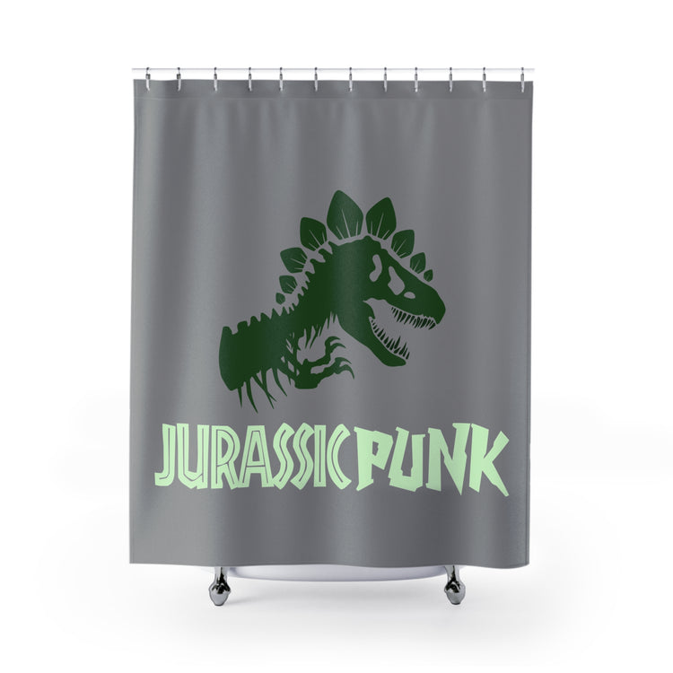 Jurassic Punk Shower Curtain - Fandom-Made