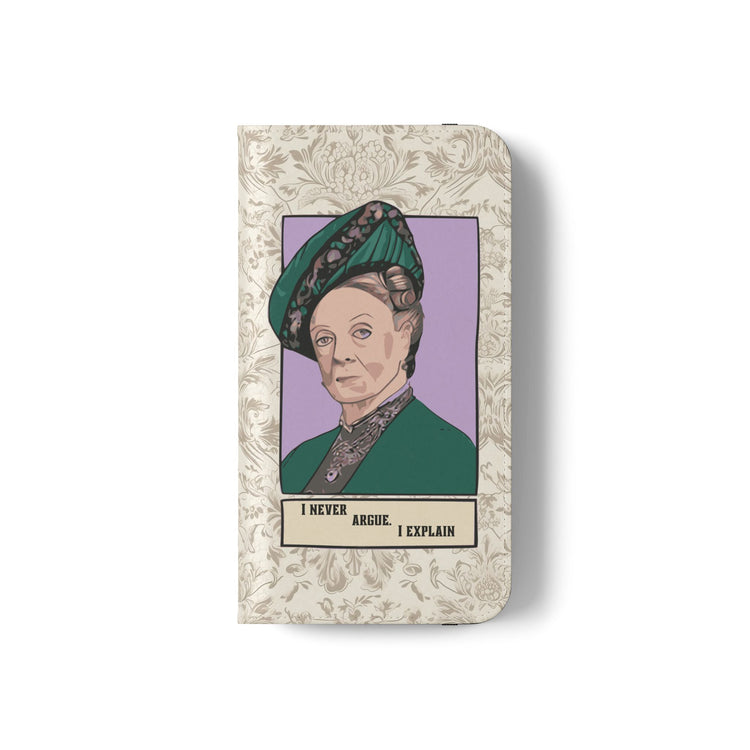 I Never Argue Flip Case - Fandom-Made
