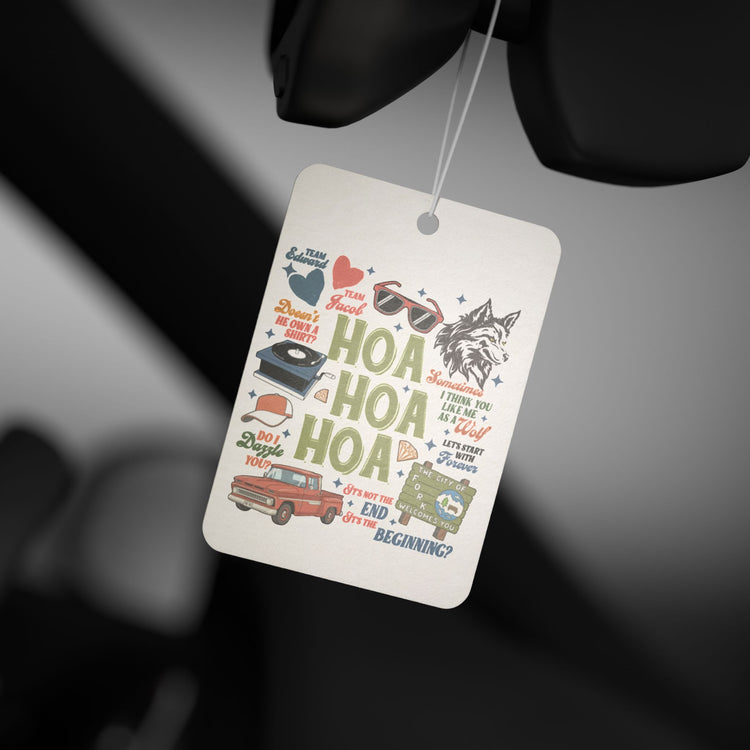 Hoa Hoa Hoa Car Air Freshener