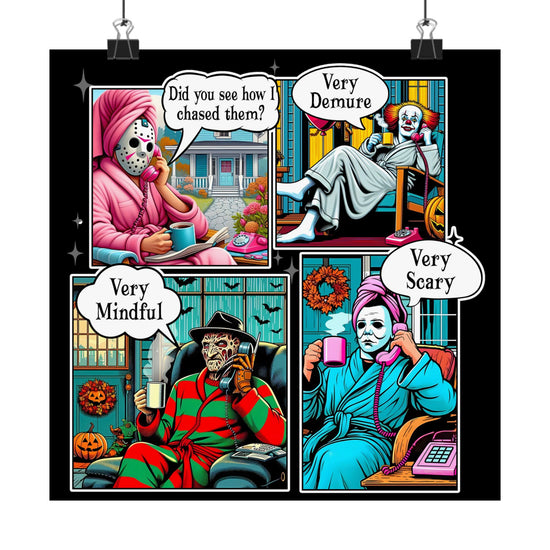 Very Demure Very Mindful Very Scary Poster - Fandom-Made