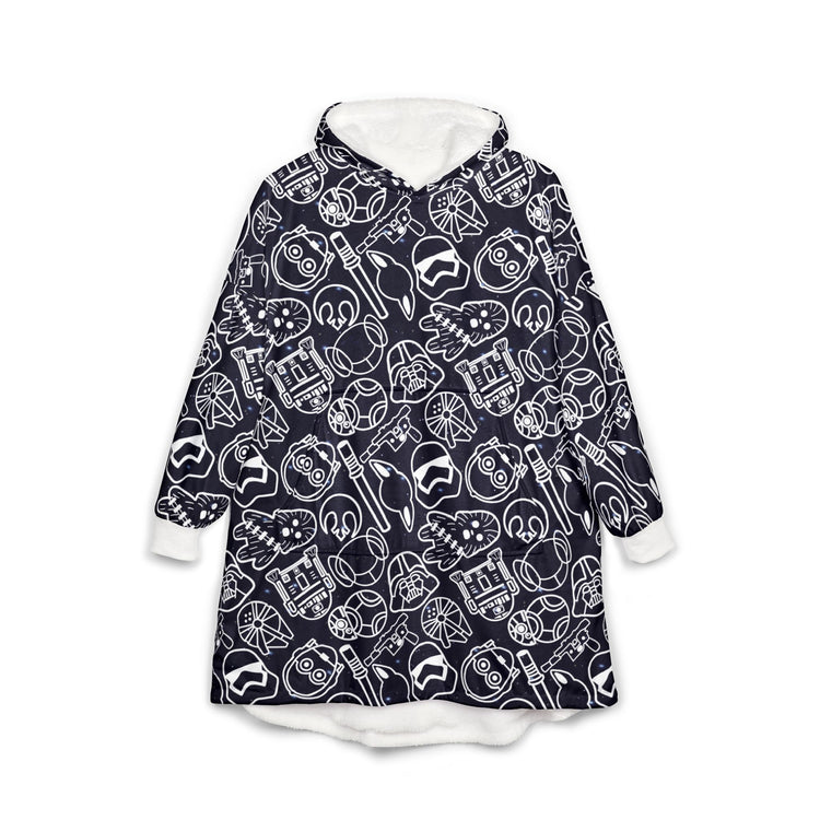 Galactic Rebellion Unisex Hooded Blanket
