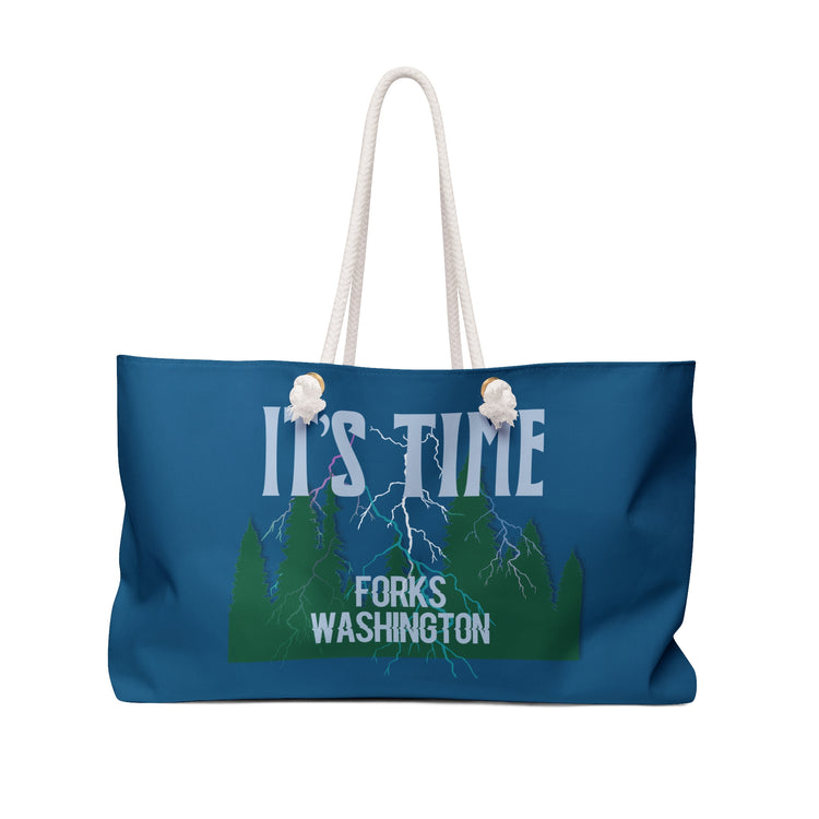 It's Time Weekender Bag - Fandom-Made