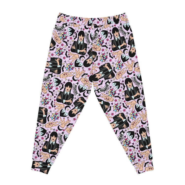 Wednesday All Over Print Joggers - Fandom-Made