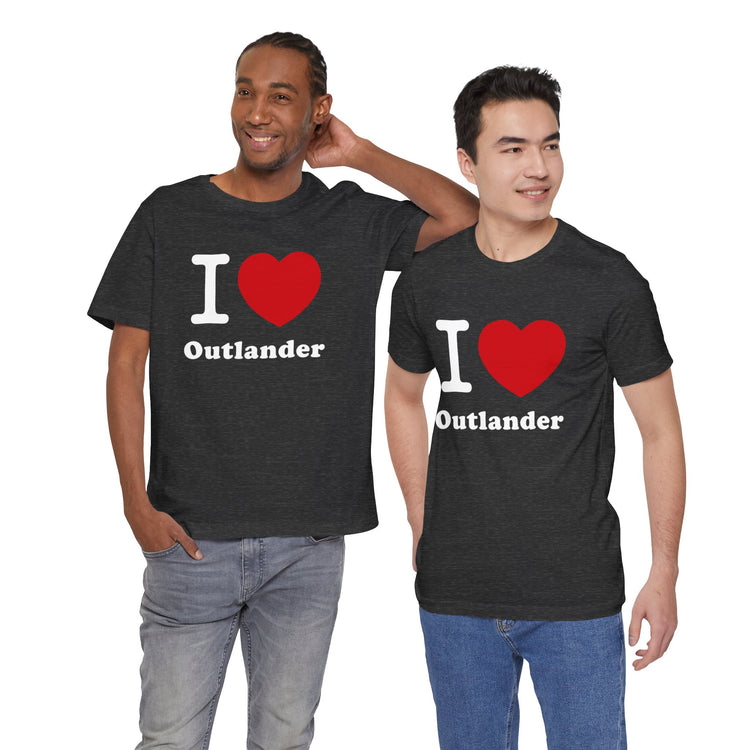 I Love Outlander T-Shirt - Fandom-Made