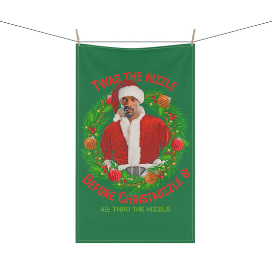 Snoop Dogg Christmas Kitchen Towel - Fandom-Made