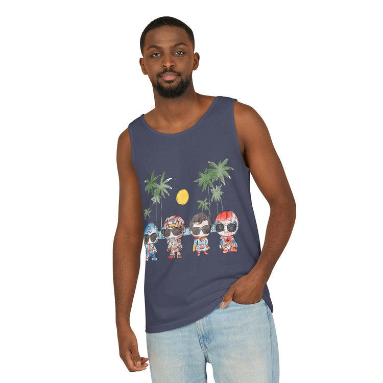 Summertime Heroes Tank Top - Fandom-Made