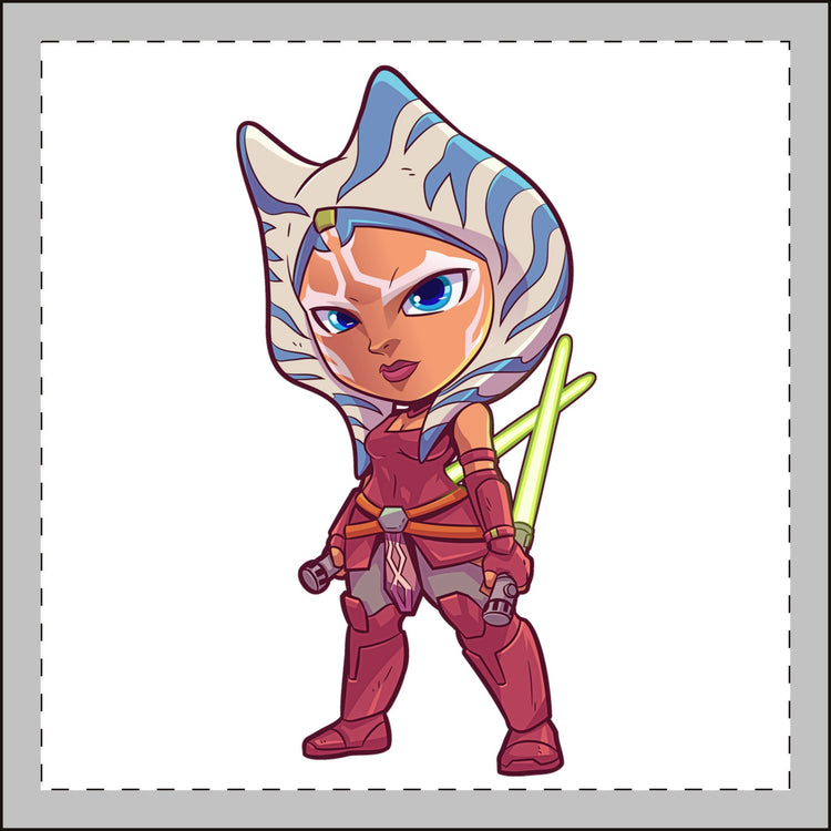 Ahsoka Tano Mini Plush Keychain