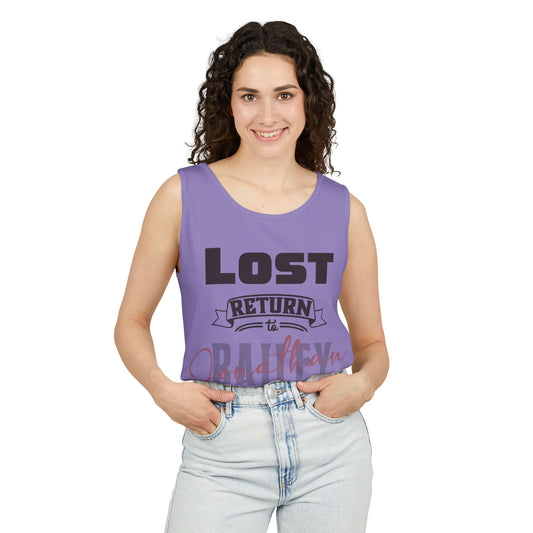 Lost Return To Jonathan Bailey Unisex Tank Top - Fandom-Made