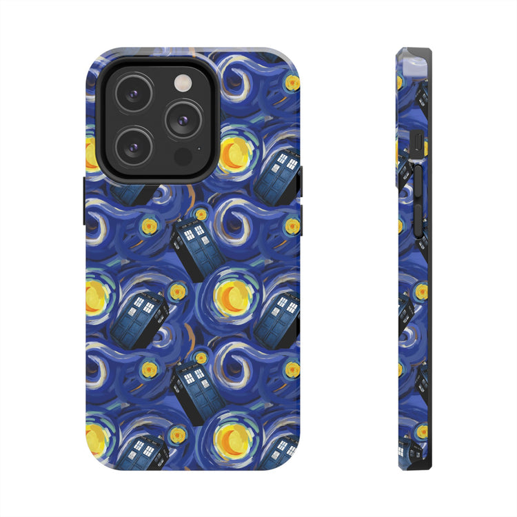 Tardis Night Phone Case - Fandom-Made