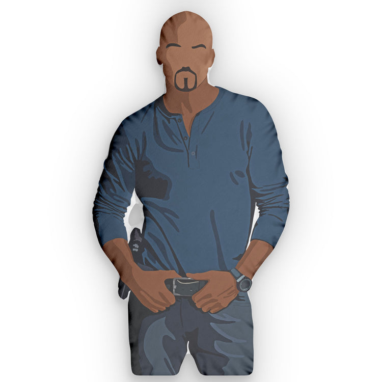 Derek Morgan Pillow - Fandom-Made