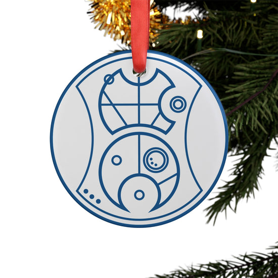 Hello Sweetie in Gallifreyan Ornament - Fandom-Made
