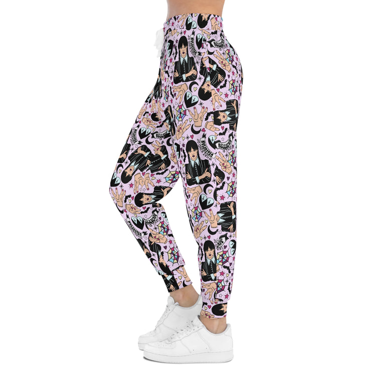 Wednesday All Over Print Joggers - Fandom-Made
