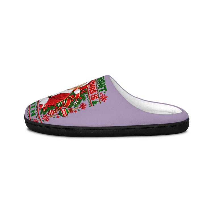 Jimin Christmas Women's Slippers - Fandom-Made