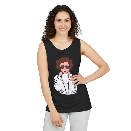 Leia Rebel Tank Top - Fandom-Made