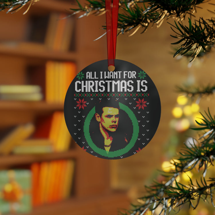 All I Want For Christmas Is a British Rock Star Ornament