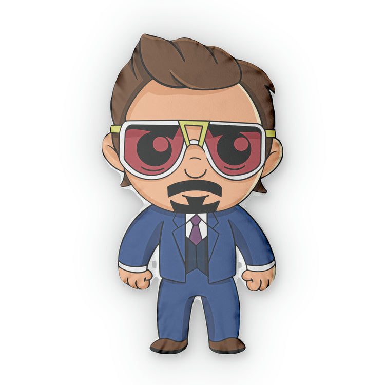 Tony Stark Shaped Pillows - Fandom-Made