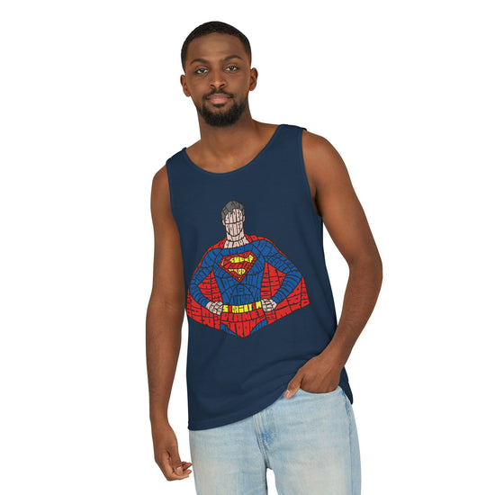 Kryptonian Calligram Tank Top - Fandom-Made