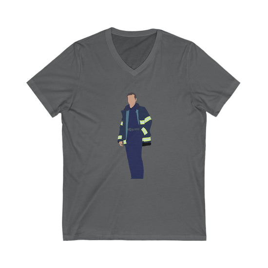 Evan Buckley V-Neck Tee - Fandom-Made