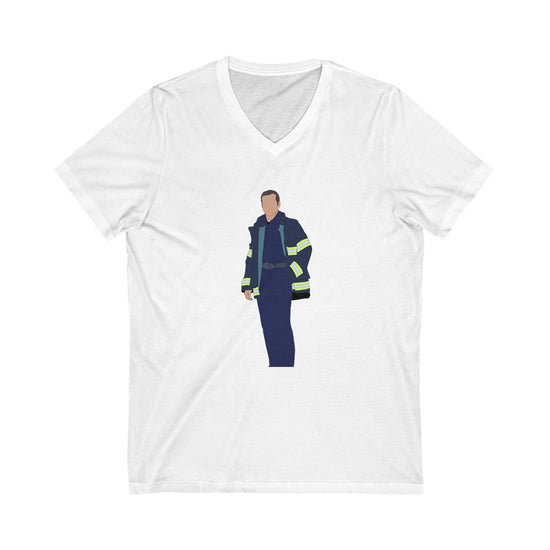 Evan Buckley V-Neck Tee - Fandom-Made