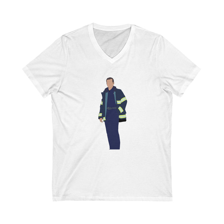 Evan Buckley V-Neck Tee - Fandom-Made