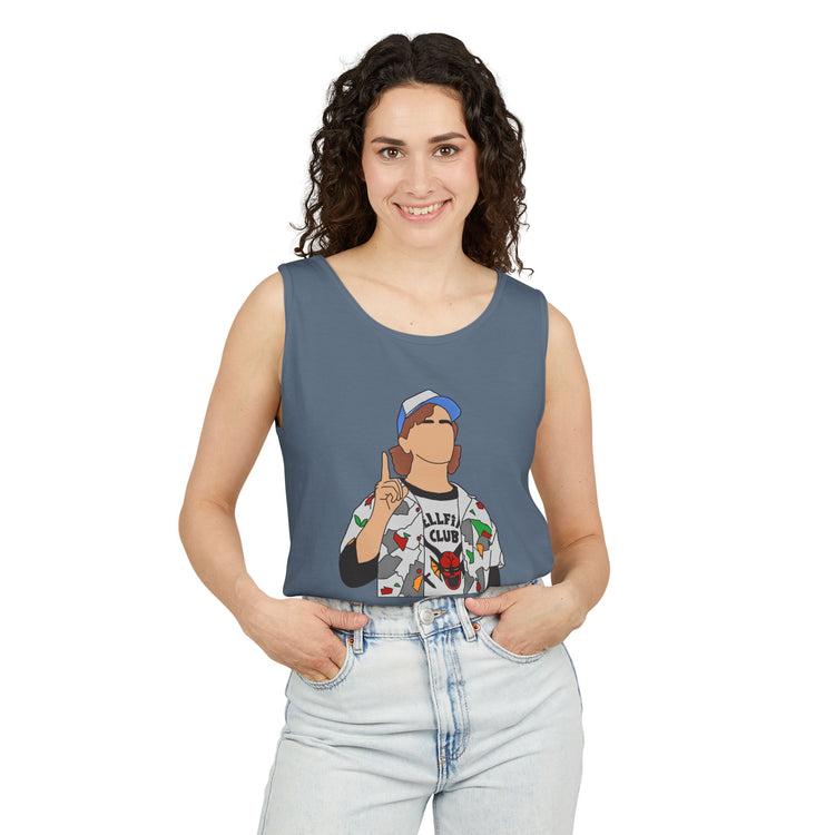 Dustin Henderson Tank Top - Fandom-Made