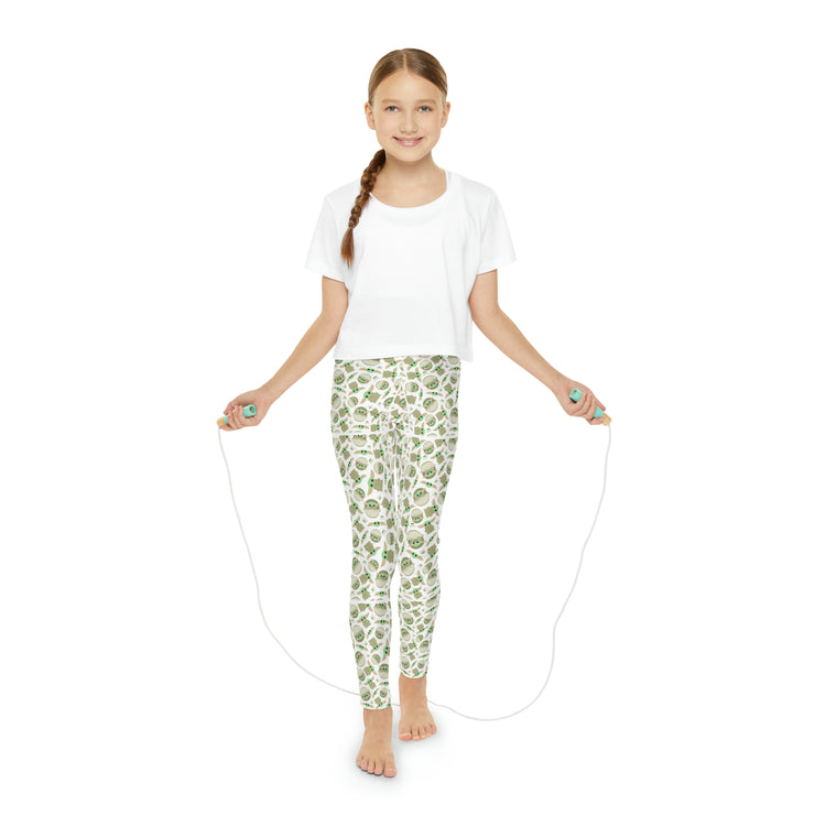 Grogu All-Over Print Youth Leggings - Fandom-Made