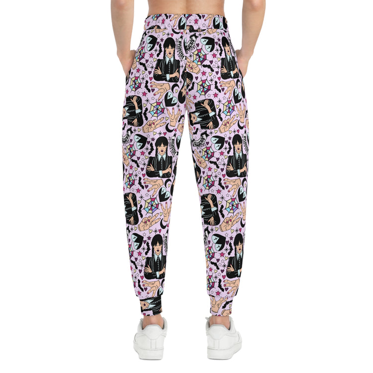 Wednesday All Over Print Joggers - Fandom-Made