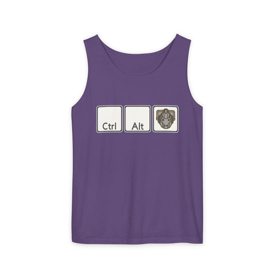 Ctrl Alt Cybermen Tank Top - Fandom-Made