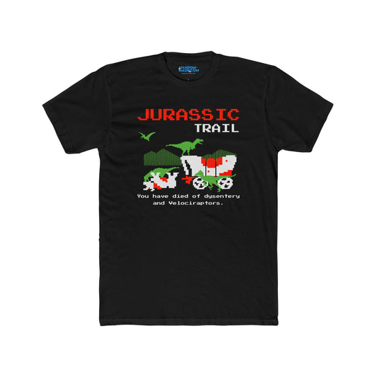 Jurassic Trail Fitted T-Shirt - Fandom-Made